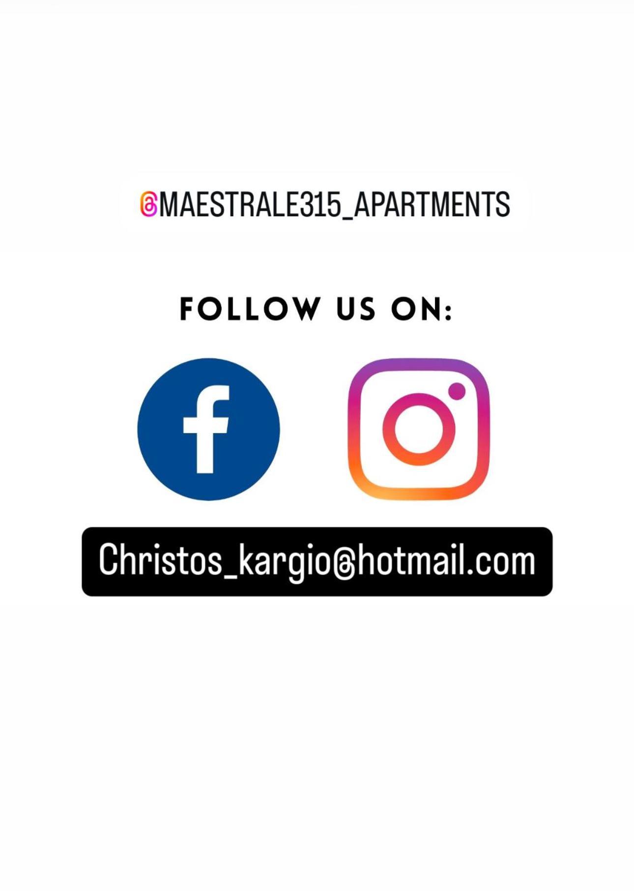 Maestrale 315° Apartments Néa Mihanióna Kültér fotó
